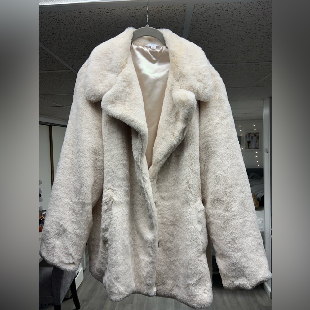 Furry White Jacket